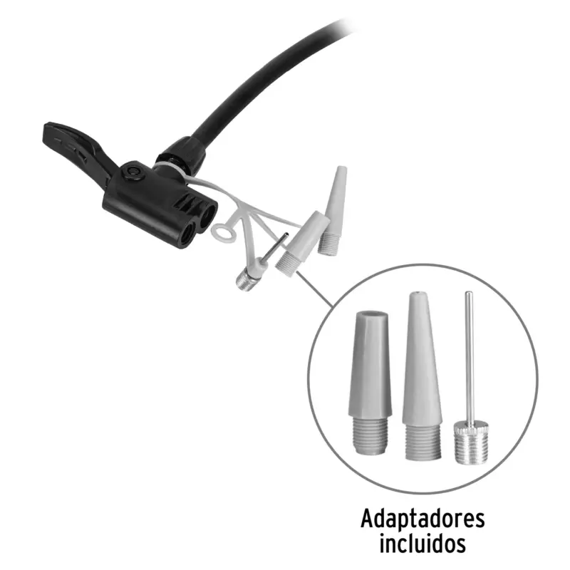 INFLADOR TRUPER DE 100 PSI - BICICLETA PELOTAS - Imagen 4