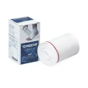 VENDA PARA TOBILLO PROCER 9 CM X 3M - BLANCO