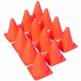 Alternative view of PACK X 12 CONOS DE 25CM PVC ENTRENAMIENTO FUTBOL