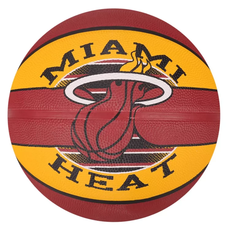 Pelota de Básket Spalding NBA Team Miami Heat Outdoor - #7 - Imagen 2
