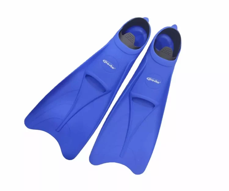Aletas de Natación Larga Azul - Porto
