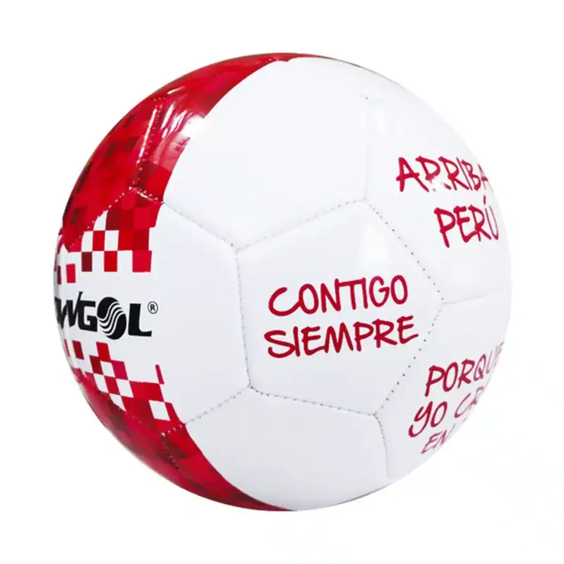 Pelota de Fútbol Perú PVC - Imagen 3