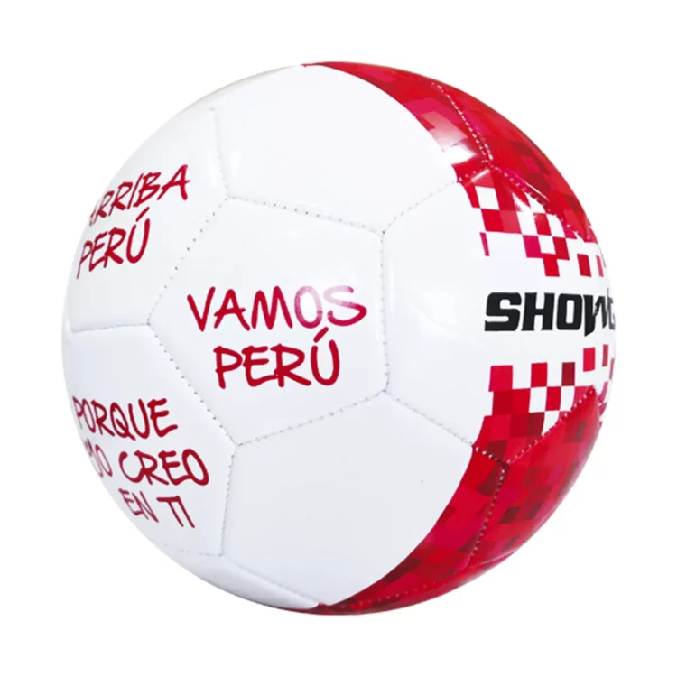 Pelota de Fútbol Perú PVC - Imagen 2
