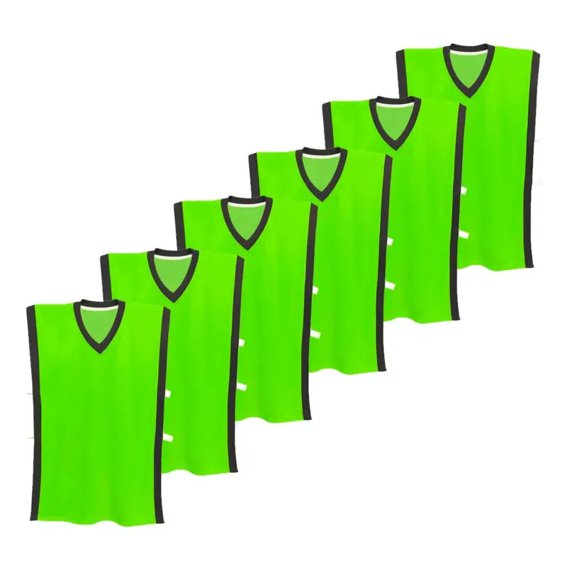 Kit de 6 Chalecos Pecheras para Entrenamiento - Imagen 4
