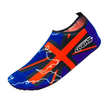 Aqua Shoes Porto Azul Rojo para Hombre