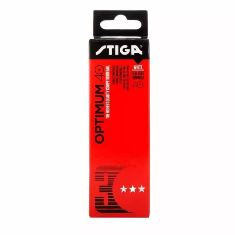 Pelotas Tenis De Mesa Stiga Optimum 3 Star Ittf X 3 Unid