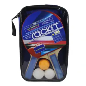 SET DE PING PONG WINSTAR (2 RAQUETAS + 3 PELOTAS + ESTUCHE)