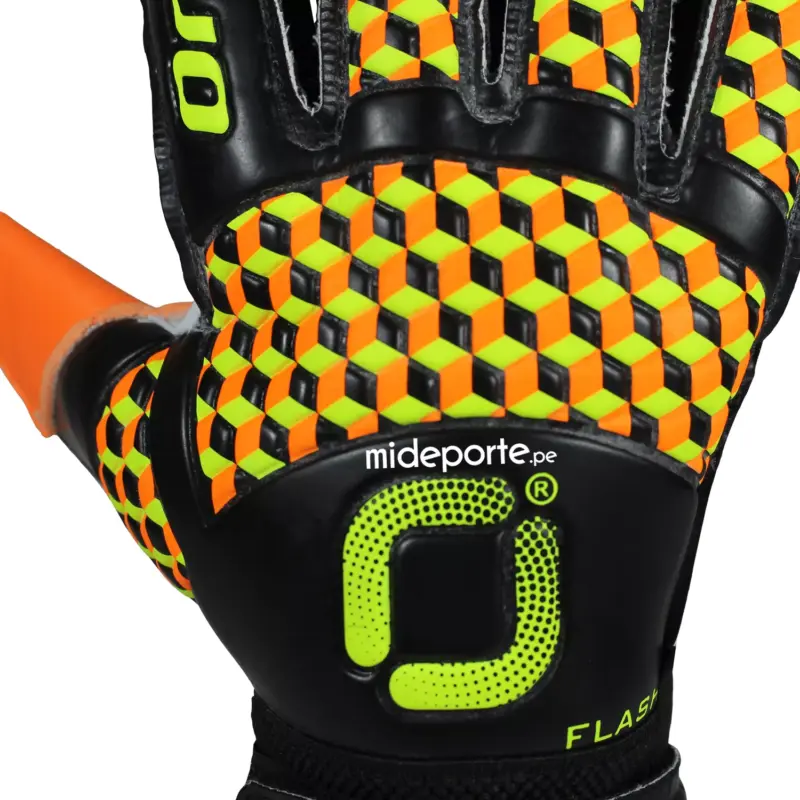 Guantes de Arquero Fútbol Flash - Negro - Imagen 3