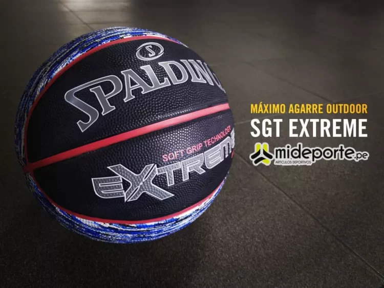 Pelota de Básket Spalding Extreme Sgt Grip Nba Exterior - #7 - Imagen 5