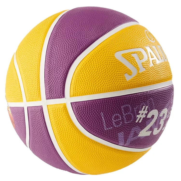 Pelota de Básket Spalding NBA Lebron James Outdoor - #7 - Imagen 3