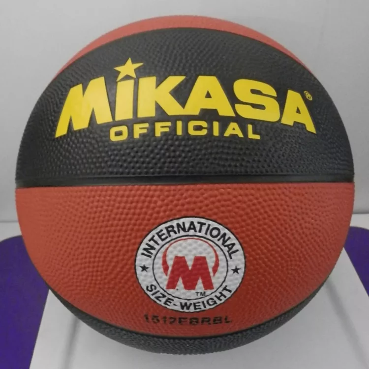 Pelota de Básket Mikasa Oficial Outdoor Marrón/Negro #7 - Imagen 2