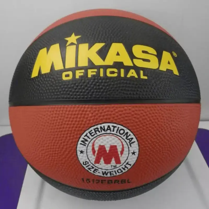 Pelota de Básket Mikasa Oficial Outdoor Marrón/Negro #7 - Imagen 2