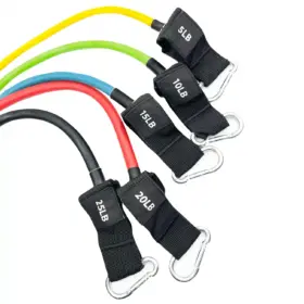 Alternative view of Set 5 Ligas De Resistencia + Accesorios Xfit Level A