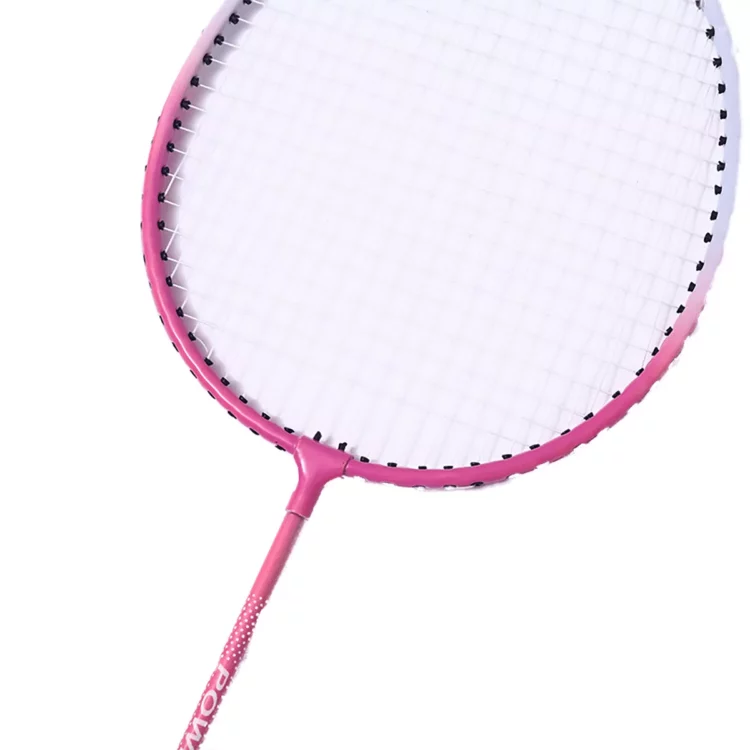 Raqueta De Badminton 2 De Aluminio + 3 Plumillas + Estuche - Imagen 3