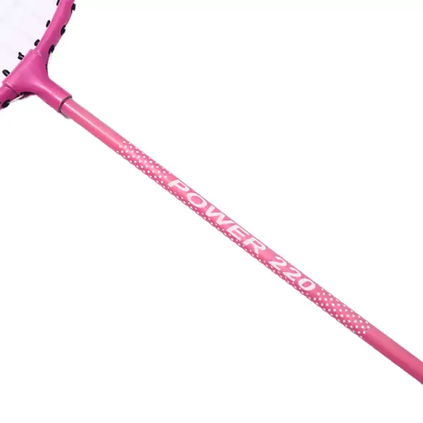 Raqueta De Badminton 2 De Aluminio + 3 Plumillas + Estuche - Imagen 2
