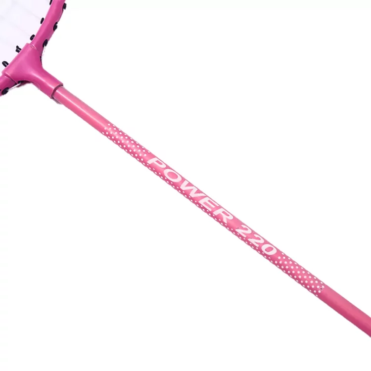 Raqueta De Badminton 2 De Aluminio + 3 Plumillas + Estuche - Imagen 2