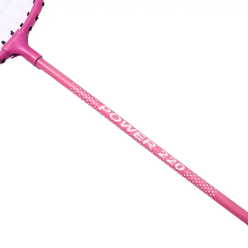 Raqueta De Badminton 2 De Aluminio + 3 Plumillas + Estuche - Imagen 2