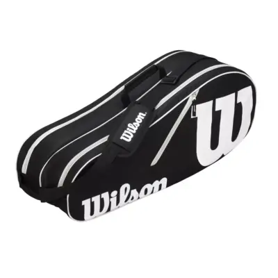 RAQUETERO WILSON ADVANTAGE II SIX PACK BAG (NEGRO)