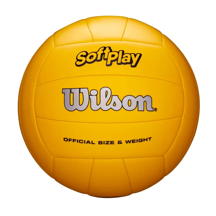 Pelota de Voley Wilson Soft Play - Amarillo