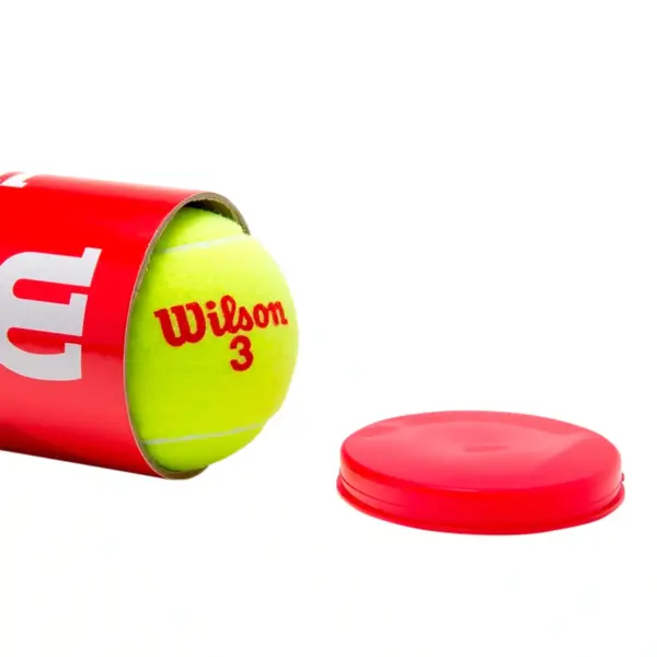 PELOTA PUNTO ROJO X3 - US OPEN RED TOURNAMENT WILSON - Imagen 3