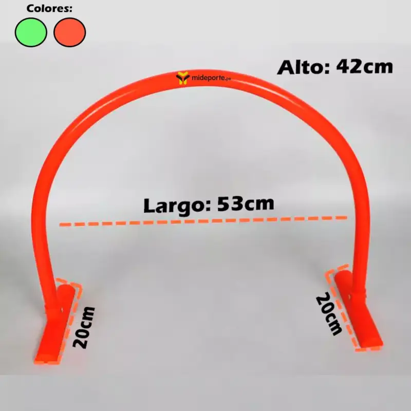 Arco de Entrenamiento de Fútbol Puntería Obstáculos - Imagen 2