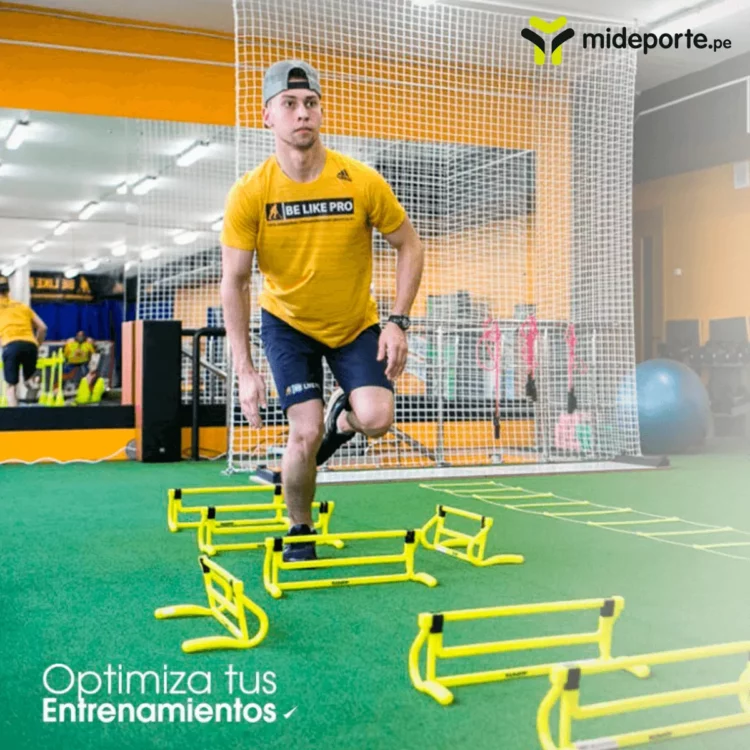 Valla Entrenamiento Salto 5 Posiciones Regulable Hasta 36 Cm - Imagen 2