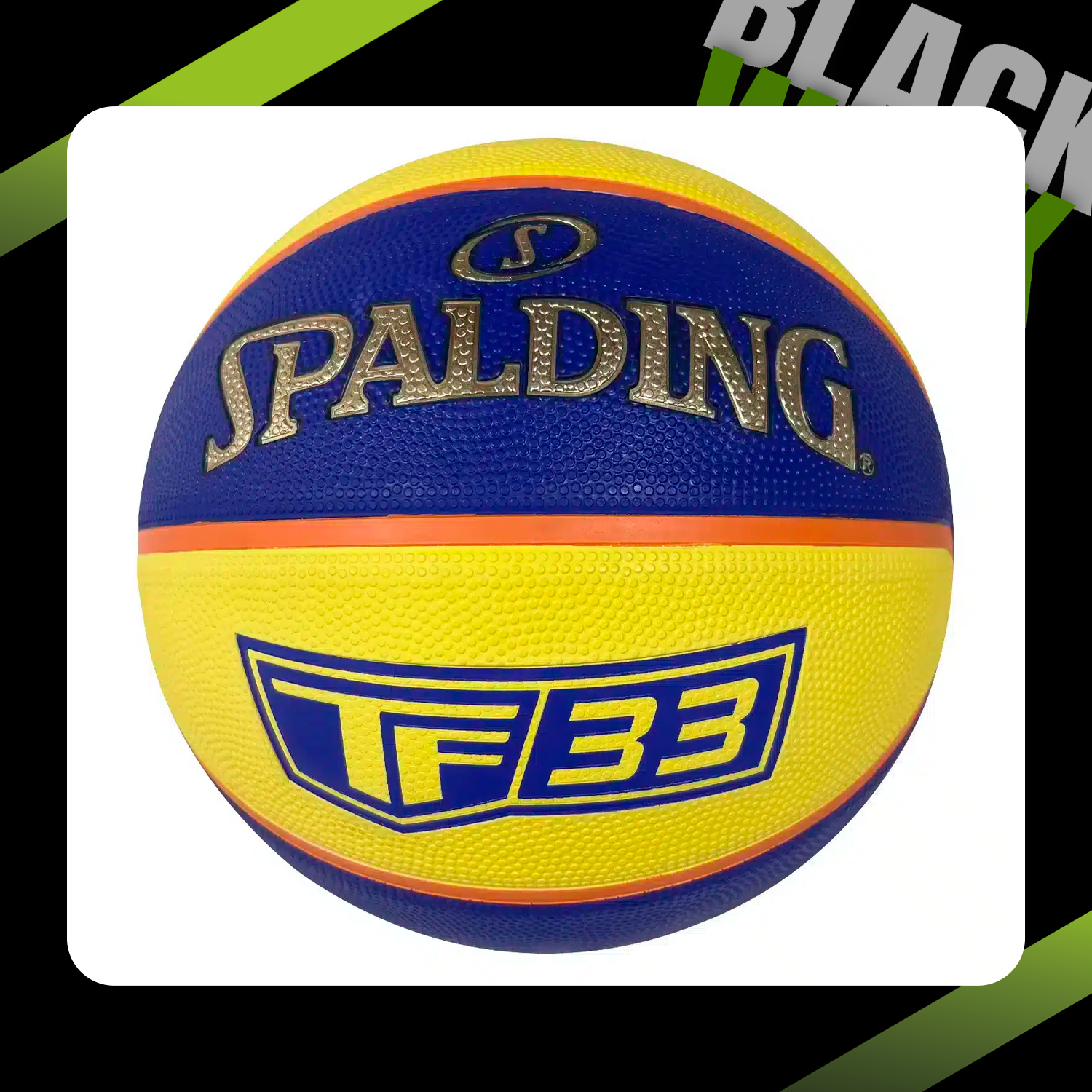 PELOTA DE BASKET SPALDING TF-33 GOLD - #6