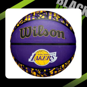 PELOTA DE BASKET WILSON NBA TEAM GRAFFITI LAKERS #7