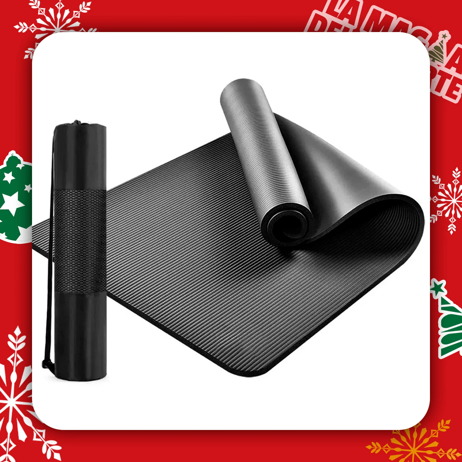 Mat Yoga 20mm Pilates Fitness + Funda