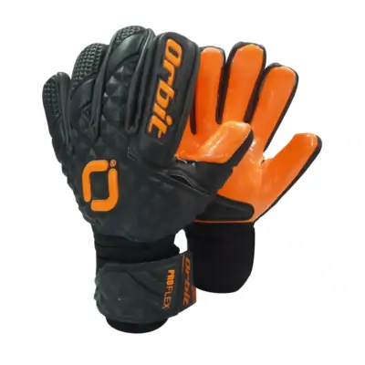 Guantes de Arquero Fútbol Pro Flex - Negro/Naranja