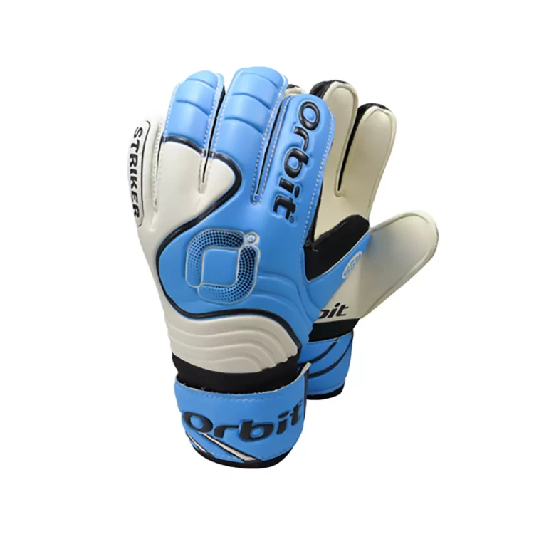 Guantes de Arquero Fútbol Striker - Blanco/Azul