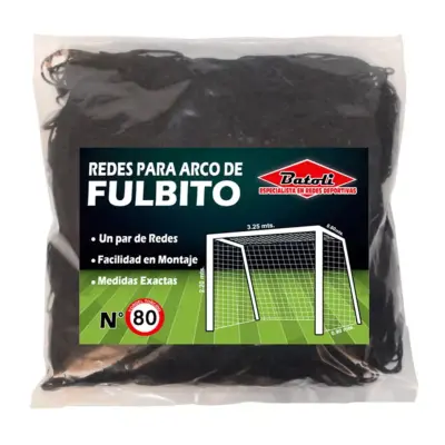 Redes para Arco de Fulbito - Polipropileno Torcido - Alquitranado