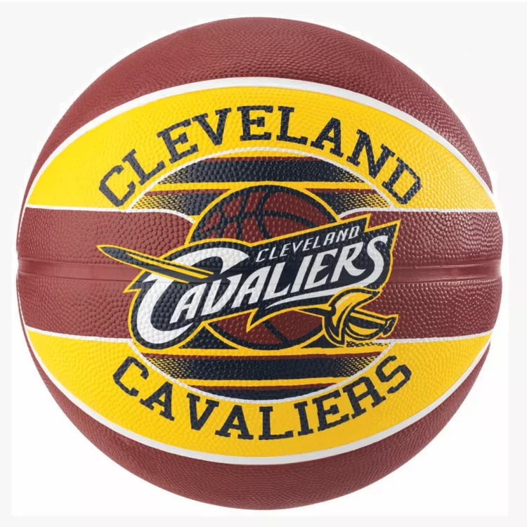 Pelota de Básket Spalding NBA Team Cavaliers Outdoor - #7 - Imagen 2