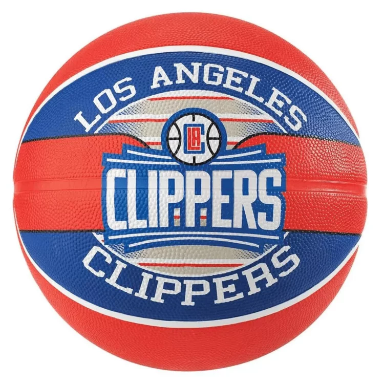 Pelota de Basket Spalding NBA Team Clippers Outdoor - #7 - Imagen 2