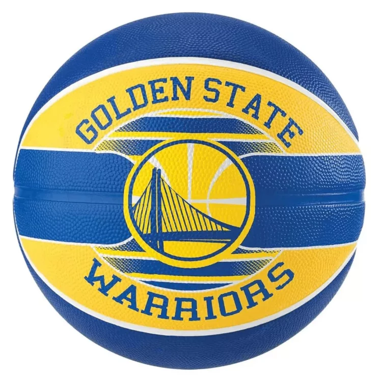 Pelota de Básket Spalding NBA Team Warriors Outdoor - Imagen 2