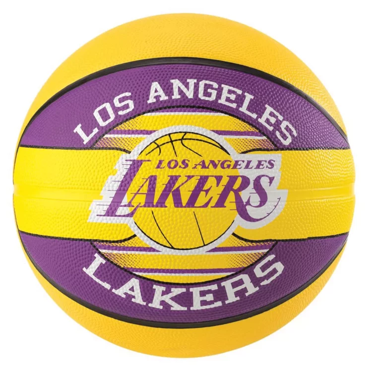 Pelota de Básket Spalding NBA Team Lakers Outdoor - Imagen 2