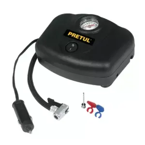 Compresor Portátil de Aire Pretul Inflador de Llanta 12V 180PSI
