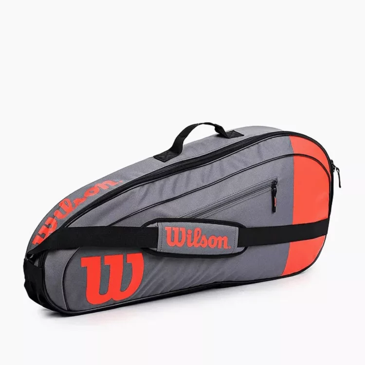 Raquetero Wilson Team 3 Pk Rojo/Gris - Imagen 4