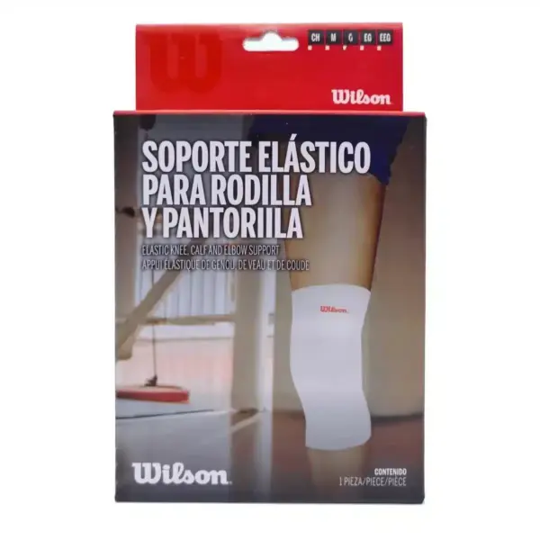 Soporte Elástico para Rodilla Wilson - Blanco - Imagen 4