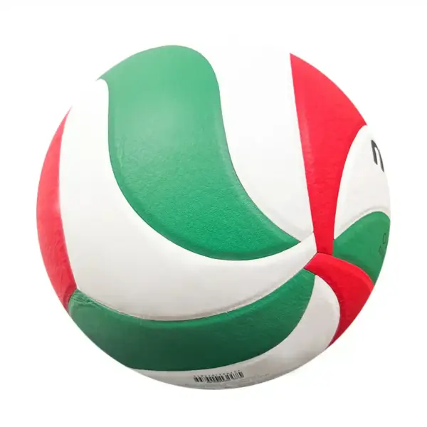 PELOTA PARA VOLEY MOLTEN #V5M-3500-PV SOFT TOUCH #5 BL/VR/RJ - Imagen 3