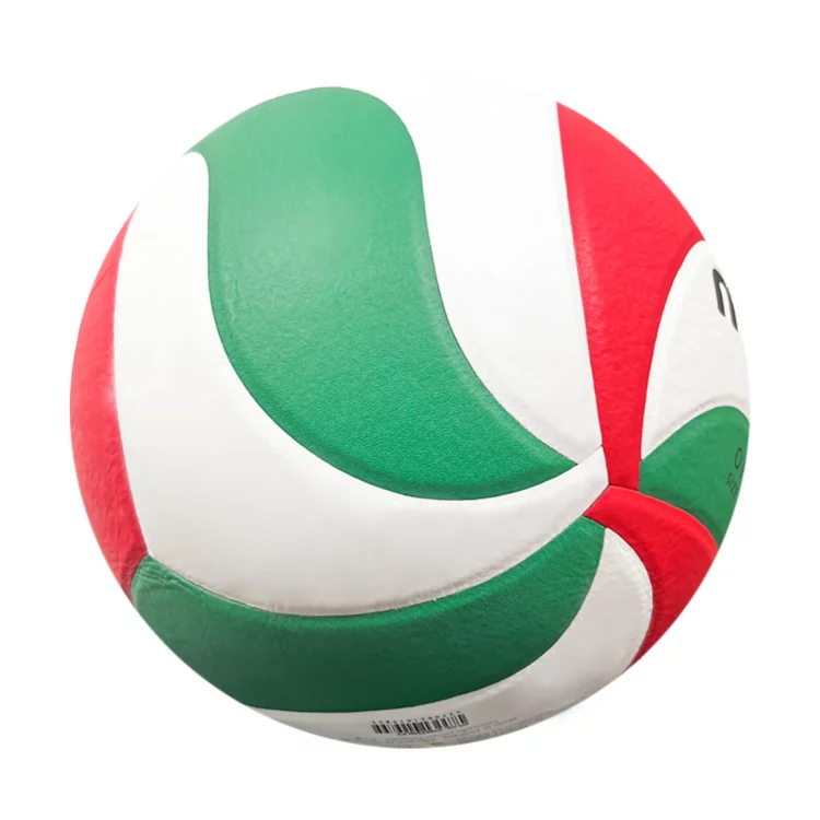 PELOTA PARA VOLEY MOLTEN #V5M-3500-PV SOFT TOUCH #5 BL/VR/RJ - Imagen 3