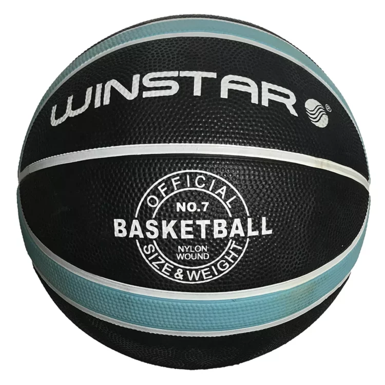Pelota de Básket Winstar Negro - #7 - Imagen 2