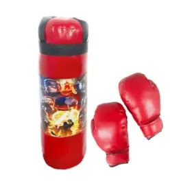 SACO PARA BOX JUNIOR C/GUANTES LEX SPORT