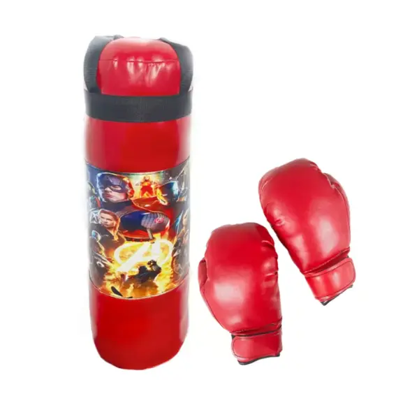 SACO PARA BOX JUNIOR C/GUANTES LEX SPORT