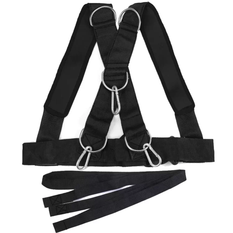 Arnés de trineo fitness para entrenamiento de resistencia