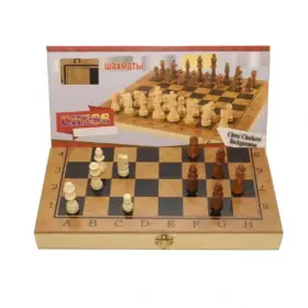 TABLERO DE AJEDREZ DE MADERA