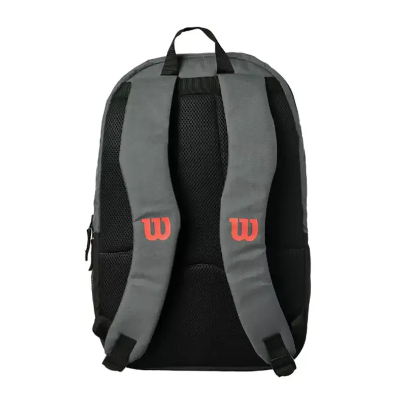 MOCHILA WILSON TEAM BACKPACK (GRIS/ROJO) - Imagen 3
