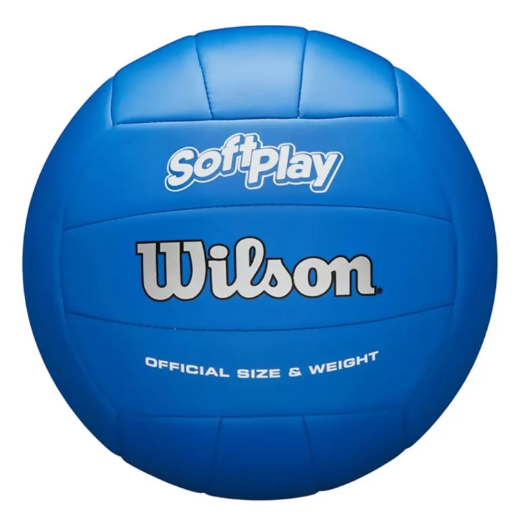 Pelota de Voley Wilson Soft Play - Azul