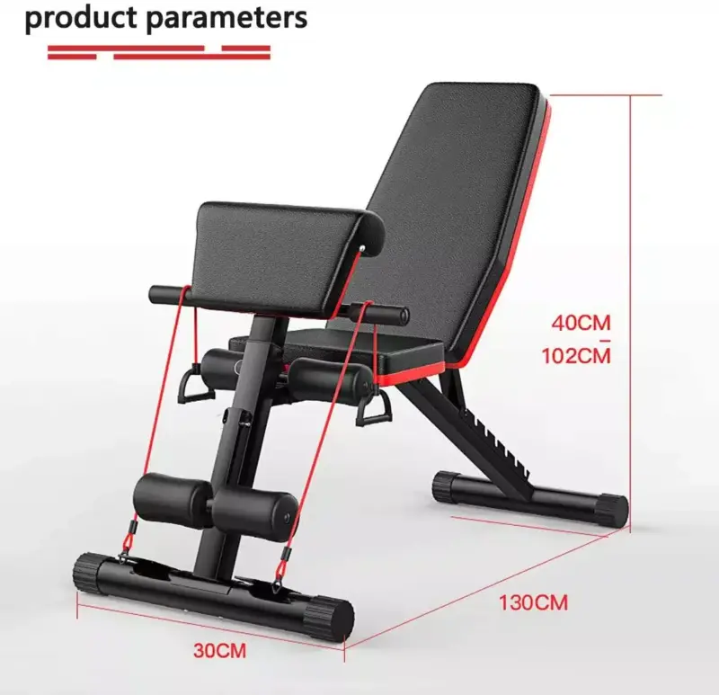 Banca Ajustable Para Abdominales - Imagen 3