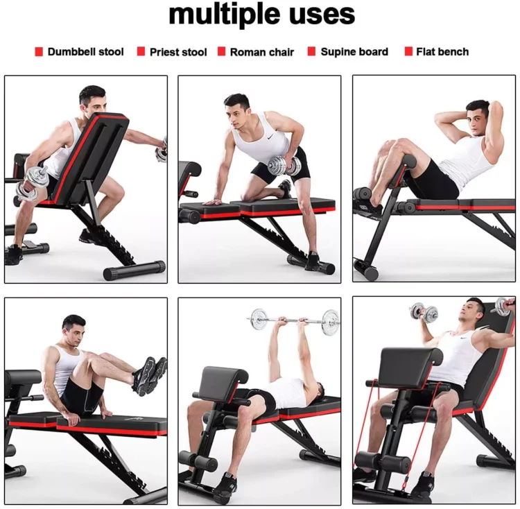 Banca Ajustable Para Abdominales - Imagen 2